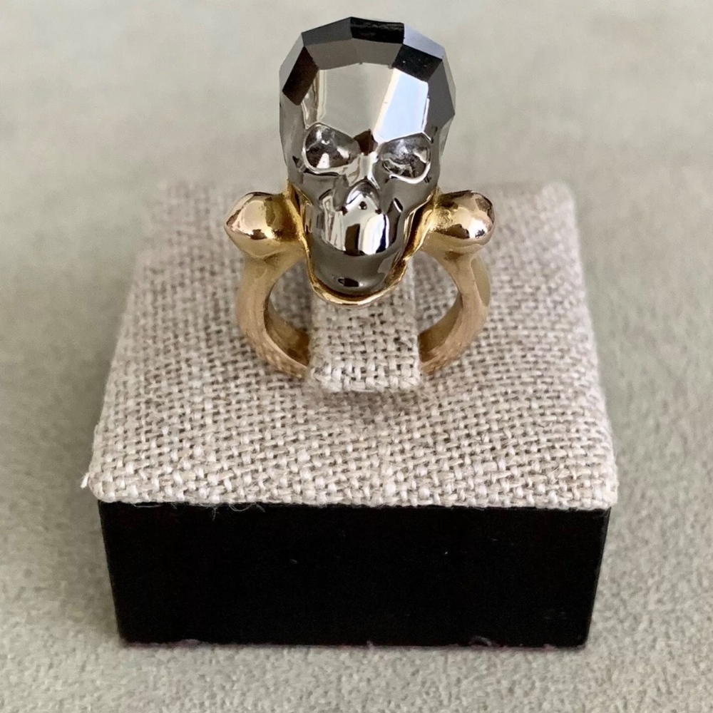 UNO de 50 Gold-Plated Ring "Mc Glamer" ANI0440.